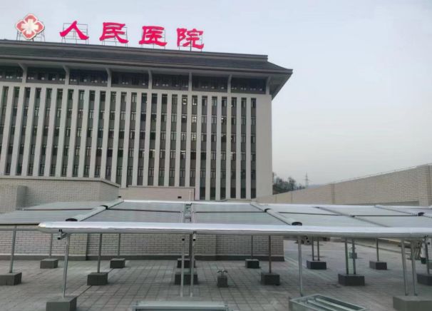 五峰人民医院空气能热水